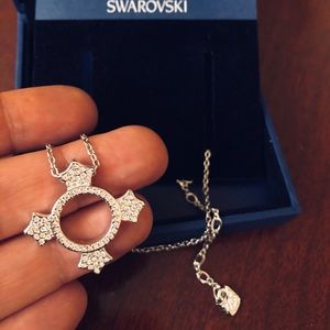 Swarovski Jewelry - Swarovski necklace with crystal pendent Swarovski Jewelry - Swarovski necklace with crystal pendent